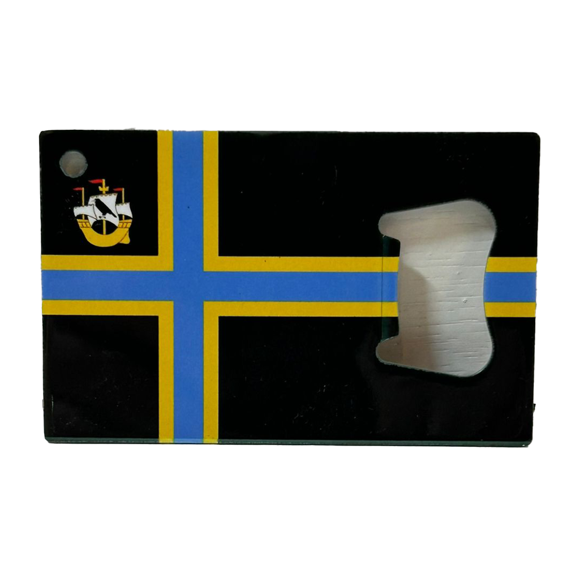 Bottle Opener - Caithness Flag Design