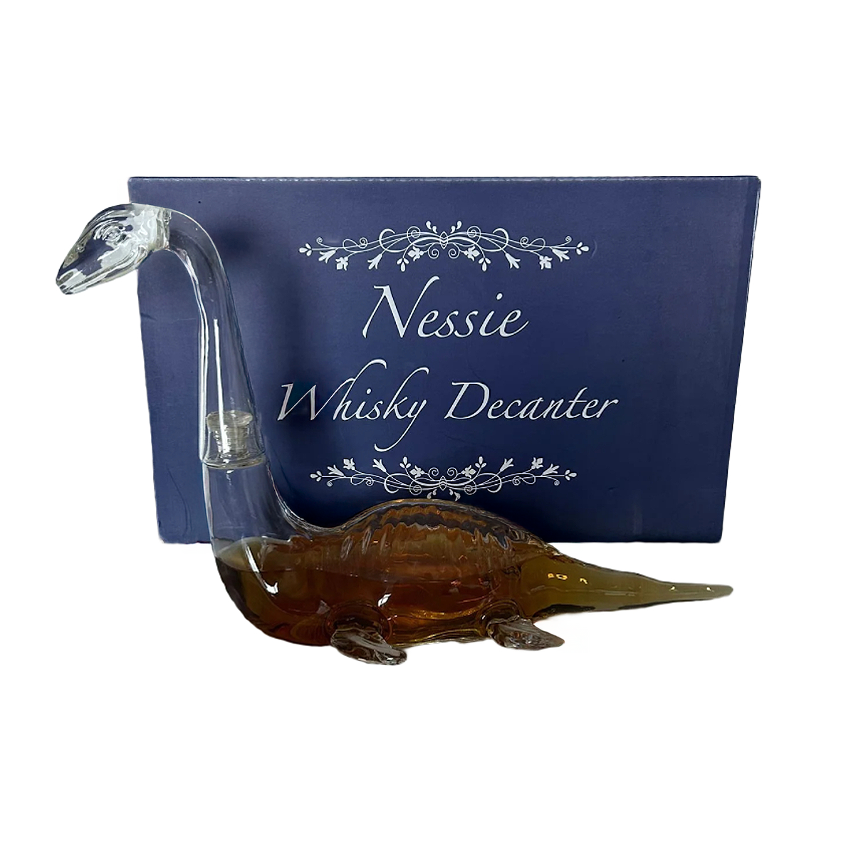 Nessie Whisky Decanter |Loch Ness Monster Scotch Decanter |Unique Scottish Gift |Highland Barware |Gift for Him or Her | Highland Home Decor