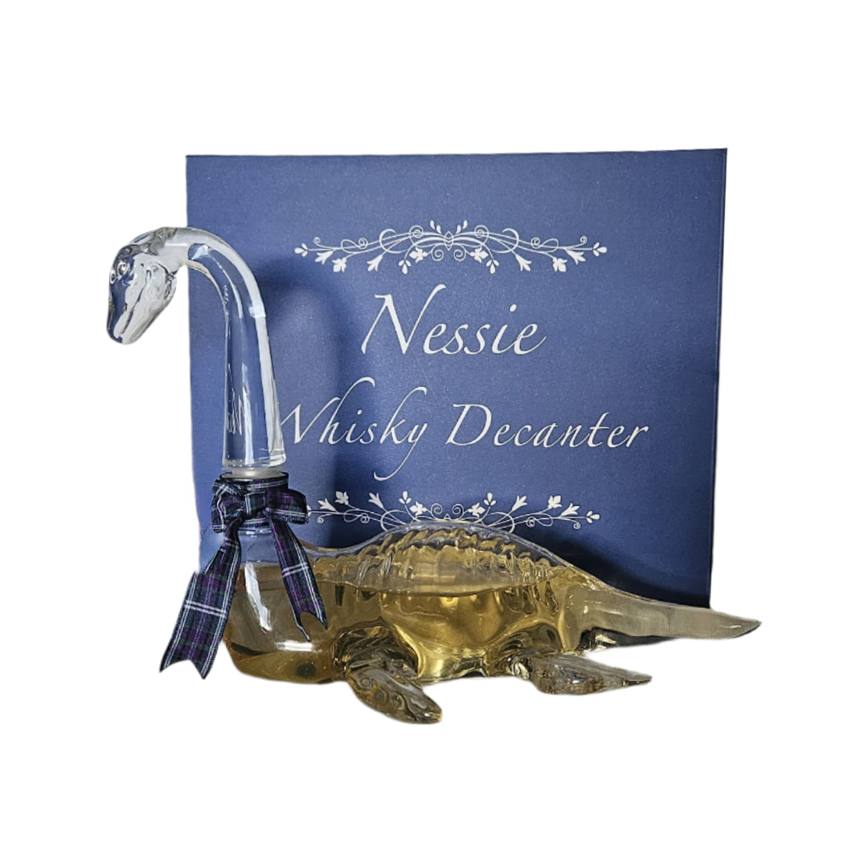 Nessie Whisky Decanter |Loch Ness Monster Scotch Decanter |Unique Scottish Gift |Highland Barware |Gift for Him or Her | Highland Home Decor