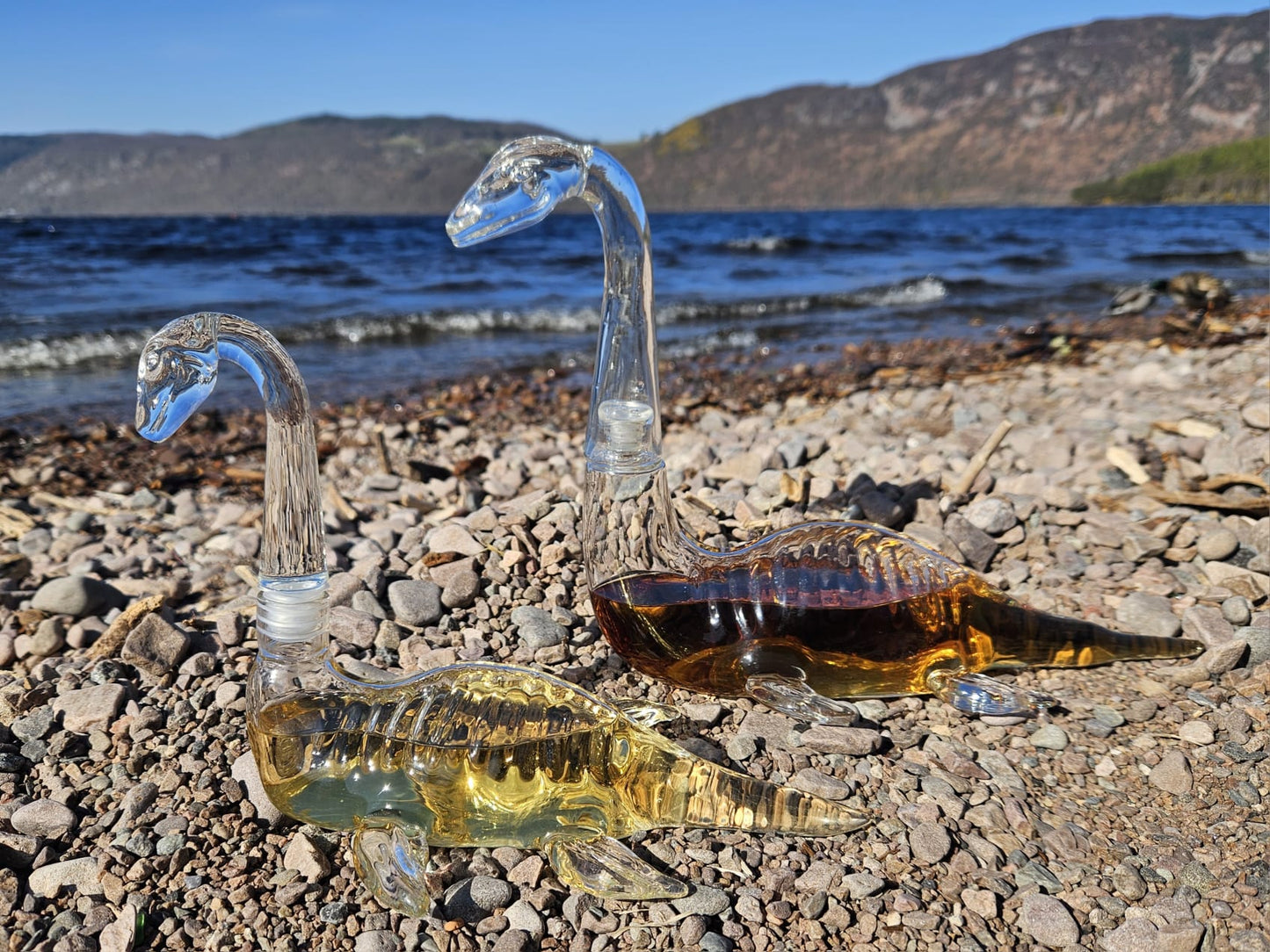 Premium Whisky Decanter Inspired By The Legendary Loch Ness Monster.