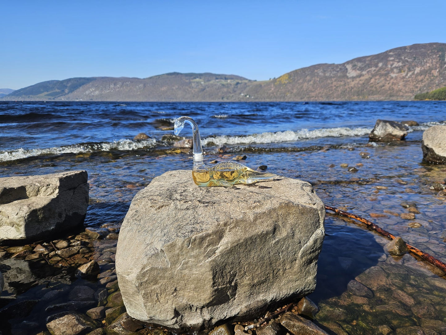 Premium Whisky Decanter Inspired By The Legendary Loch Ness Monster.
