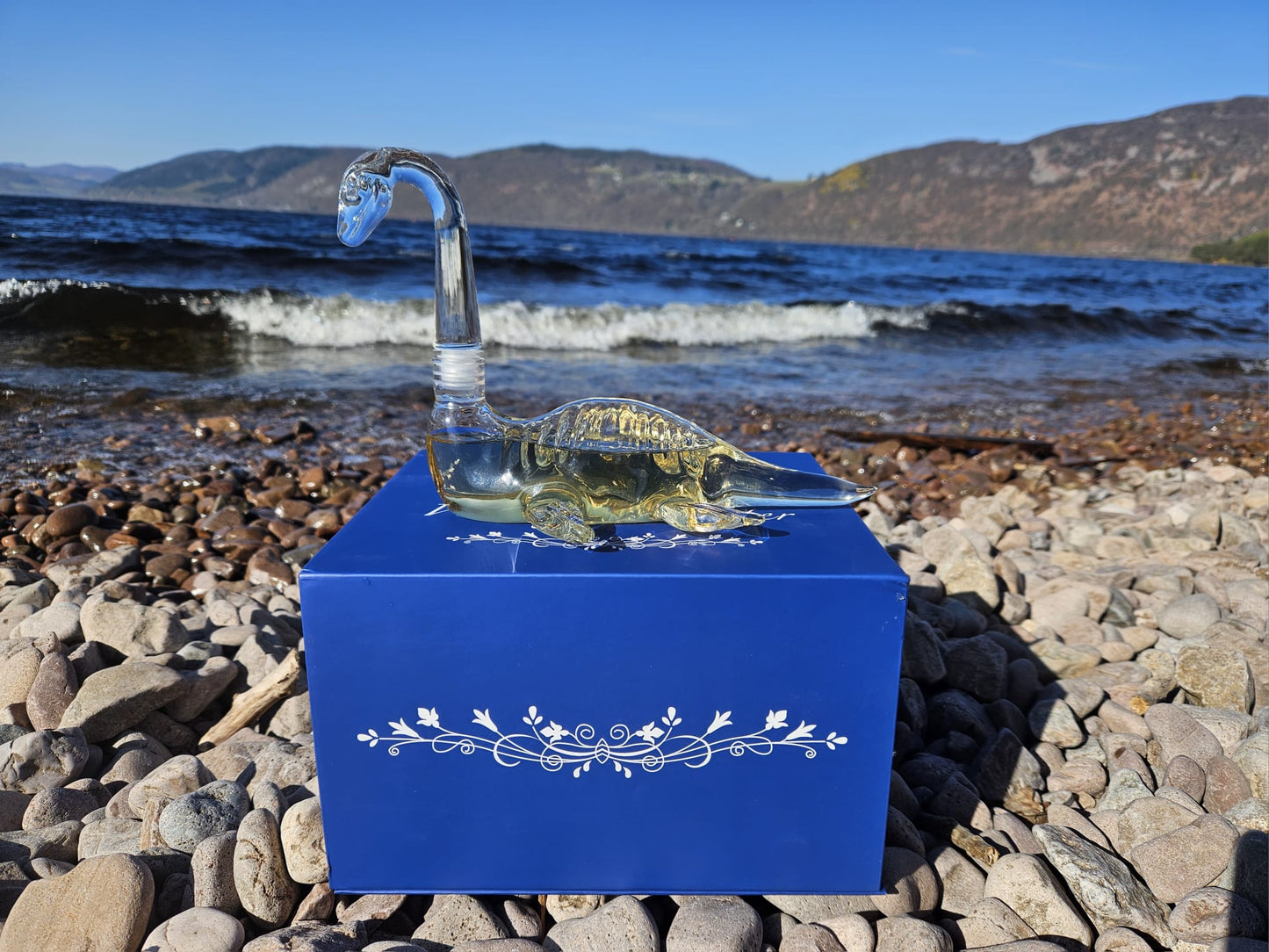 Premium Whisky Decanter Inspired By The Legendary Loch Ness Monster.