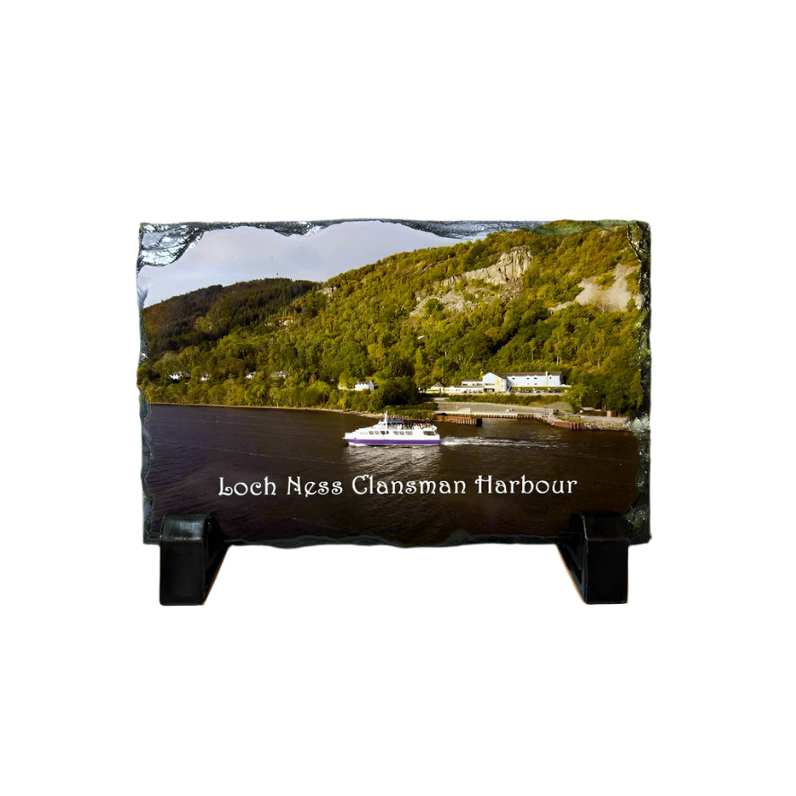 Scotland Landmark Souvenir – Rectangle Photo Slate of Highlands Locations