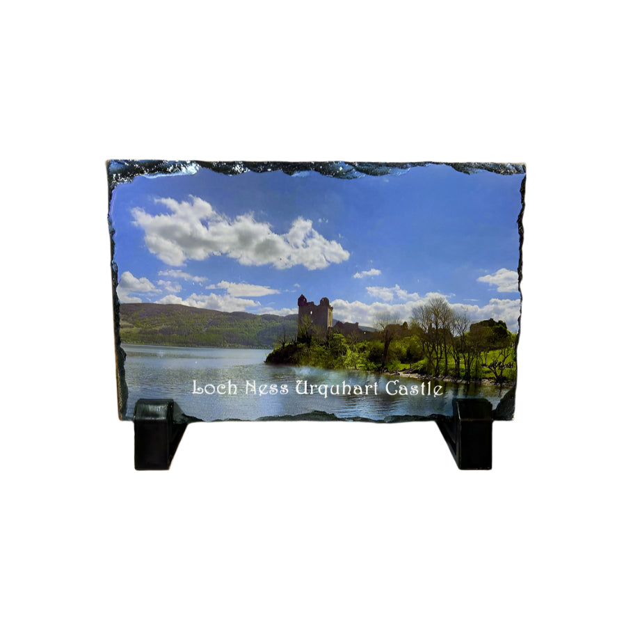 Scotland Landmark Souvenir – Rectangle Photo Slate of Highlands Locations