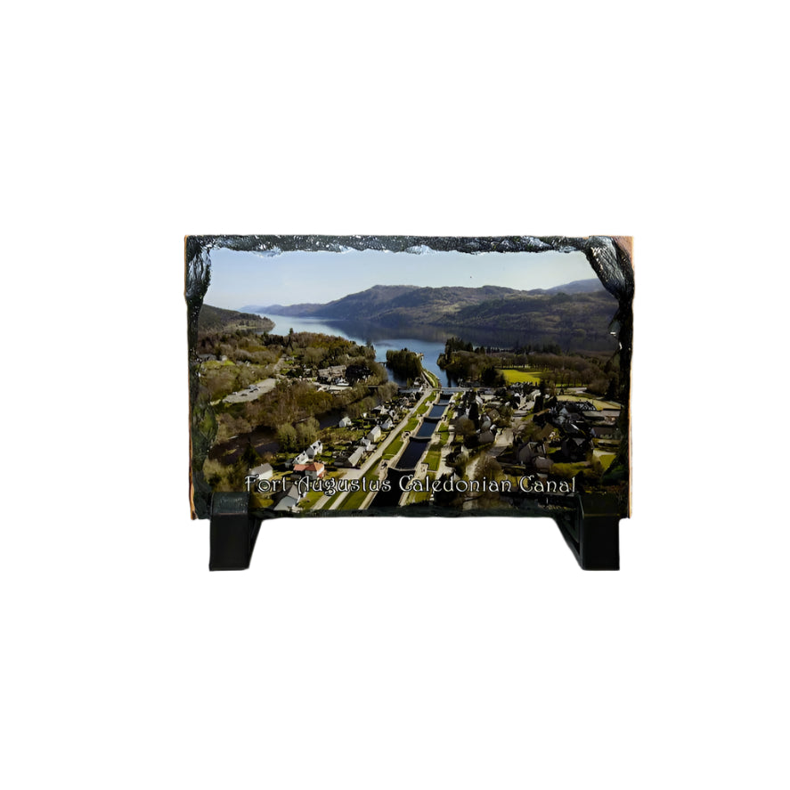 Scotland Landmark Souvenir – Rectangle Photo Slate of Highlands Locations