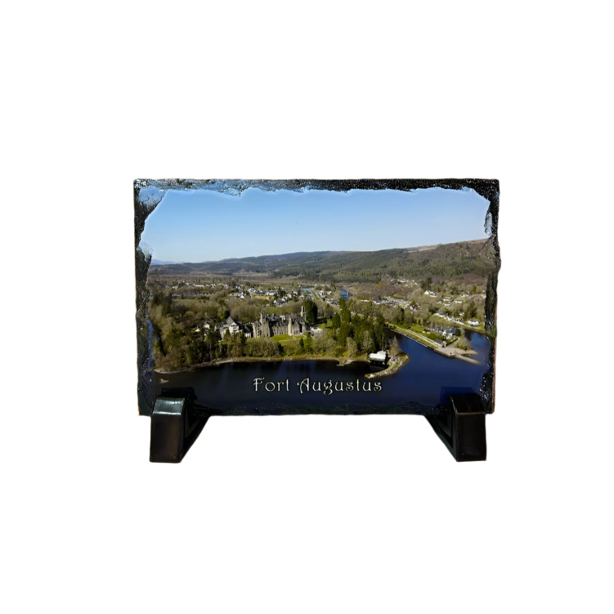 Scotland Landmark Souvenir – Rectangle Photo Slate of Highlands Locations