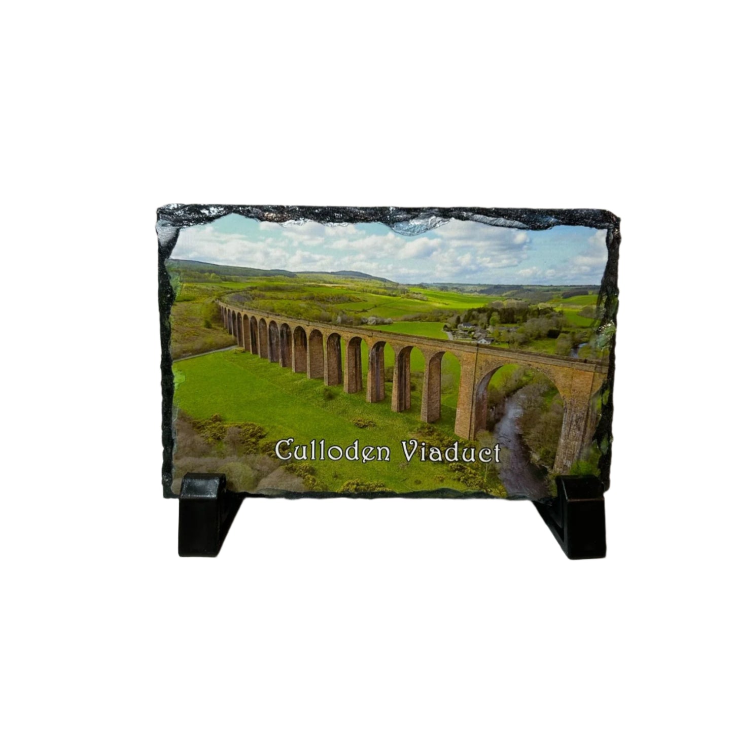Scotland Landmark Souvenir – Rectangle Photo Slate of Highlands Locations
