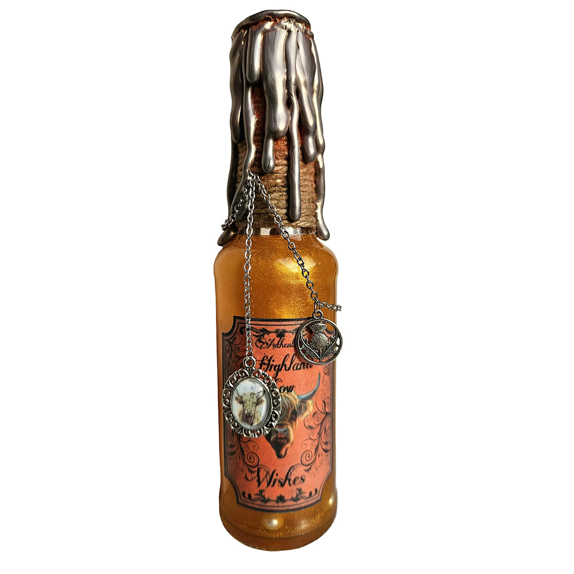 Handcrafted Decorative Potion Bottle – Unique Scotland Inspired Gift