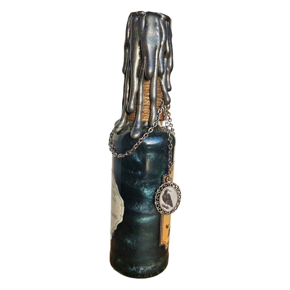 Handcrafted Decorative Potion Bottle – Unique Scotland Inspired Gift