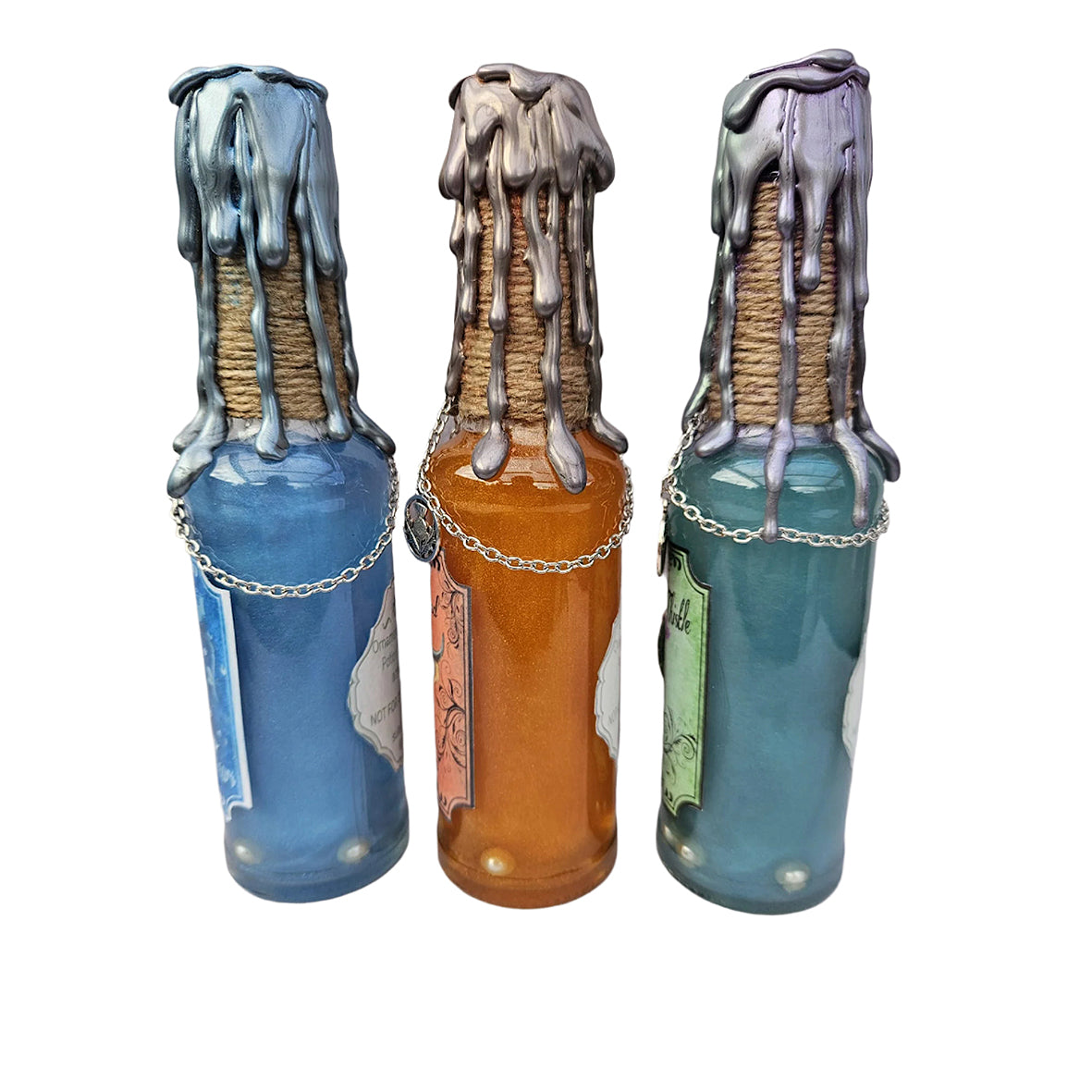 Handcrafted Decorative Potion Bottle – Unique Scotland Inspired Gift