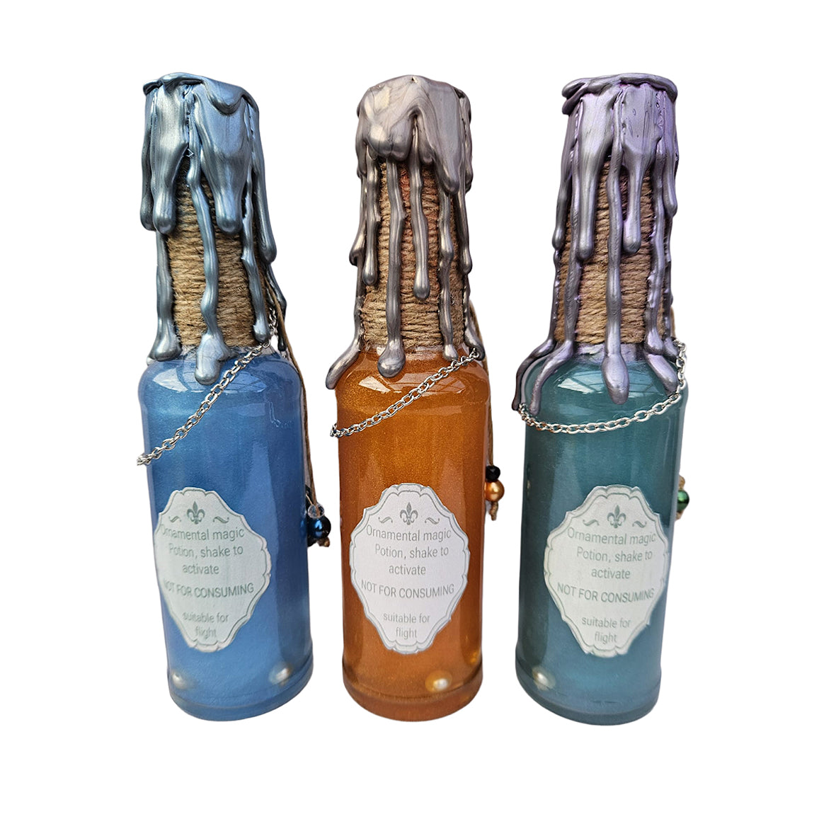 Handcrafted Decorative Potion Bottle – Unique Scotland Inspired Gift