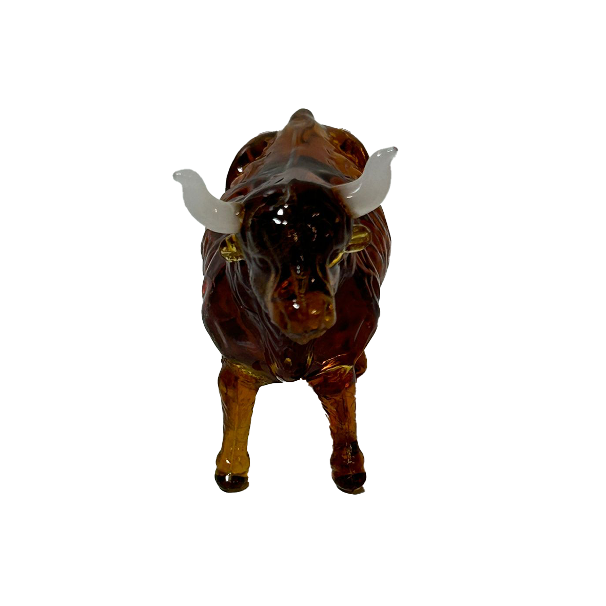 Wee Highland Coo - Unique Wee Highland Cow Glass Ornament