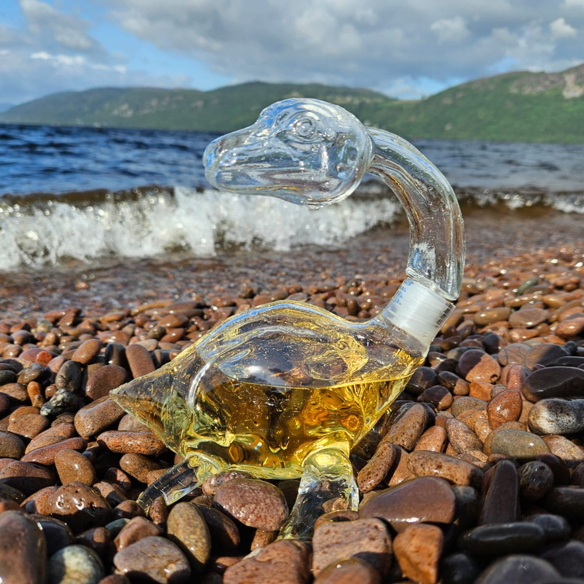 Chunky Nessie Whisky Decanter – Unique Loch Ness Monster Scottish Gift