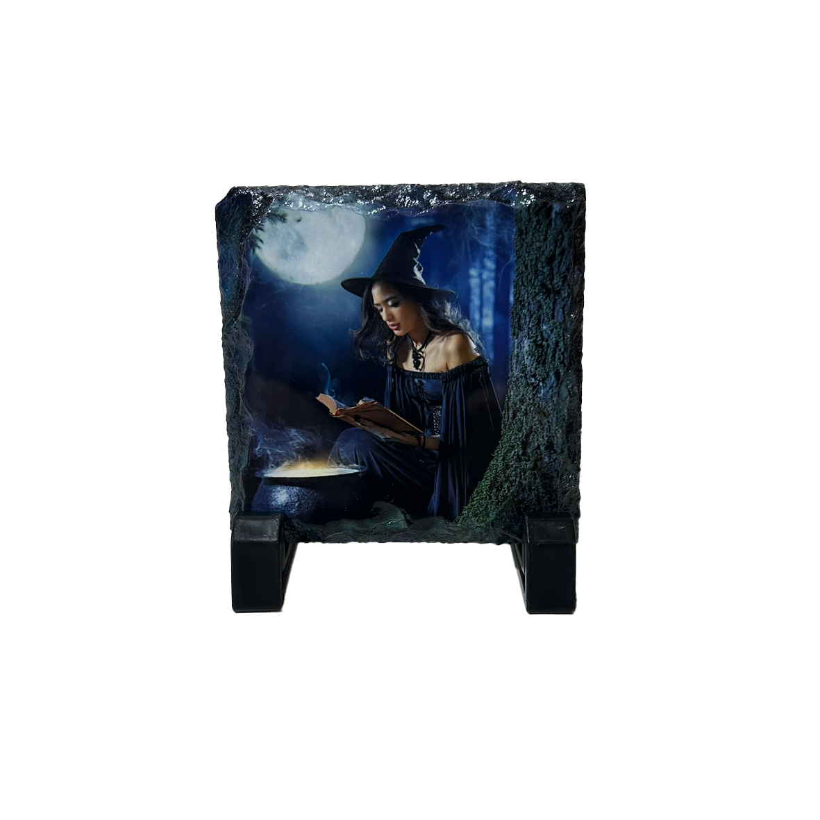 Witch Inspired Slate Coasters – Handcrafted Scottish Witch Décor