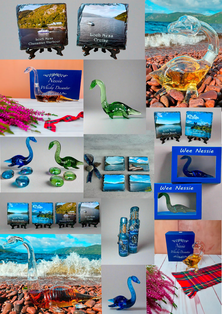 Our Loch Ness Collection of Items.