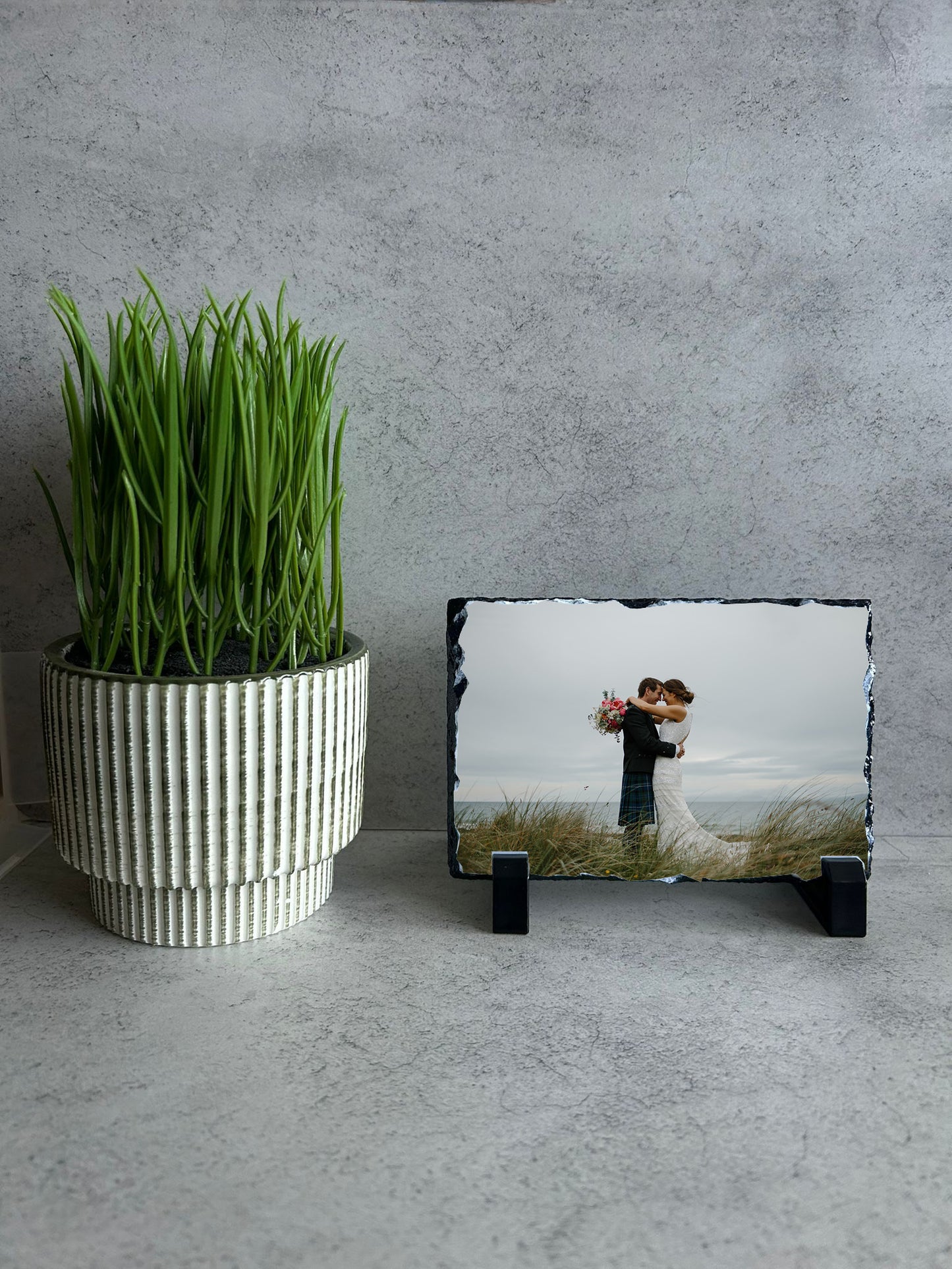 Personalised Photo Slate Custom-Printed for a Beautiful Keepsake. 9cm x 14cm