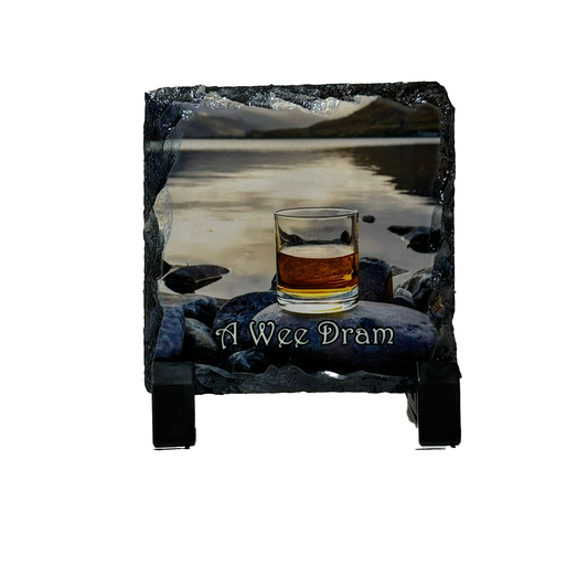 Whisky Drinkers Coaster - A Wee Dram