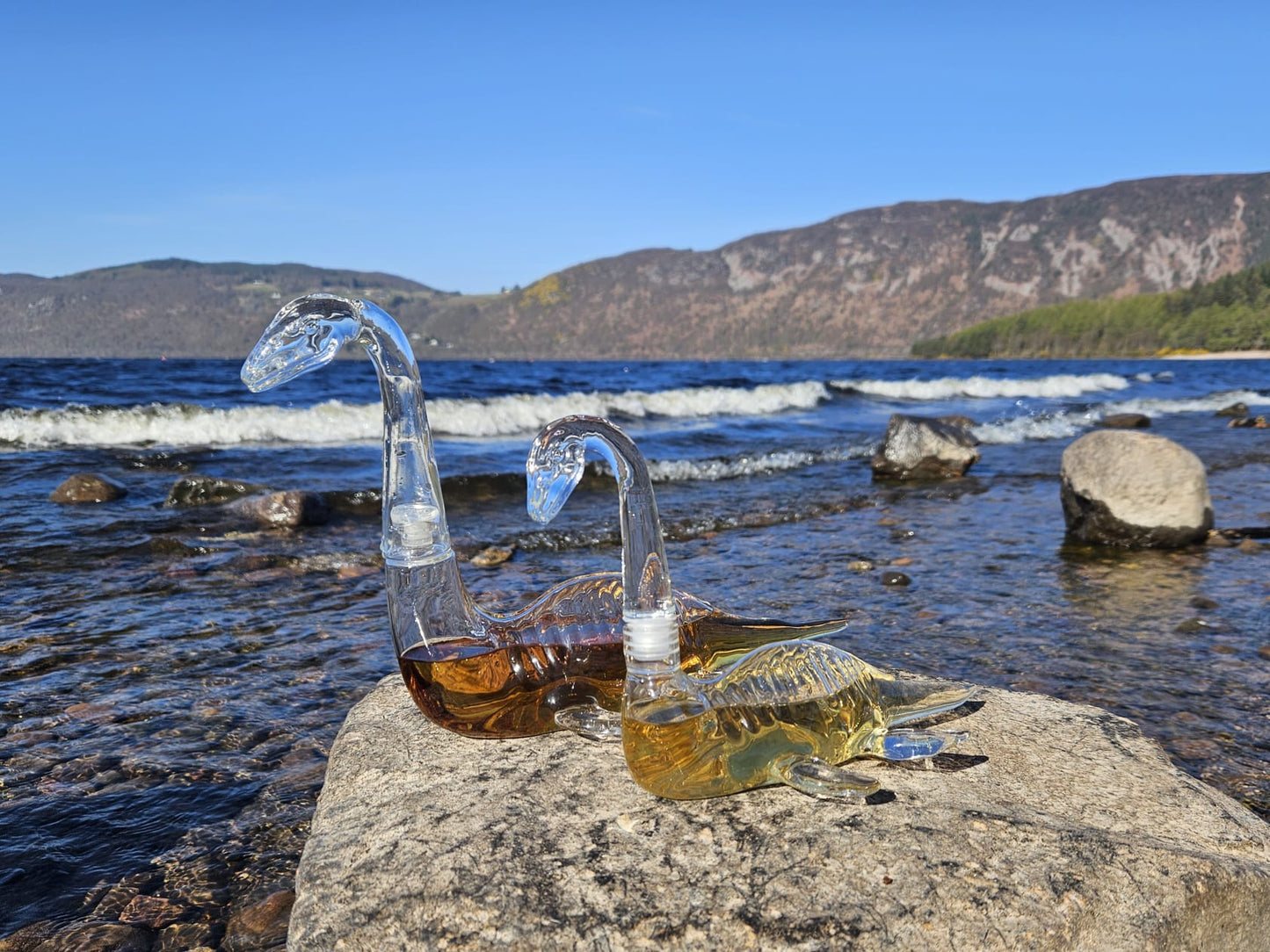 Premium Whisky Decanter Inspired By The Legendary Loch Ness Monster.