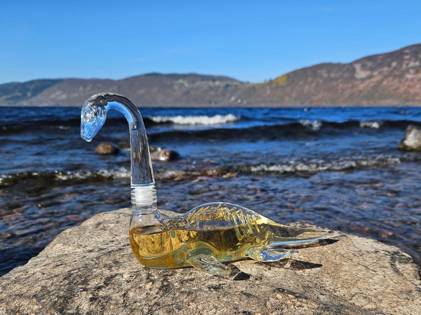 Premium Whisky Decanter Inspired By The Legendary Loch Ness Monster.