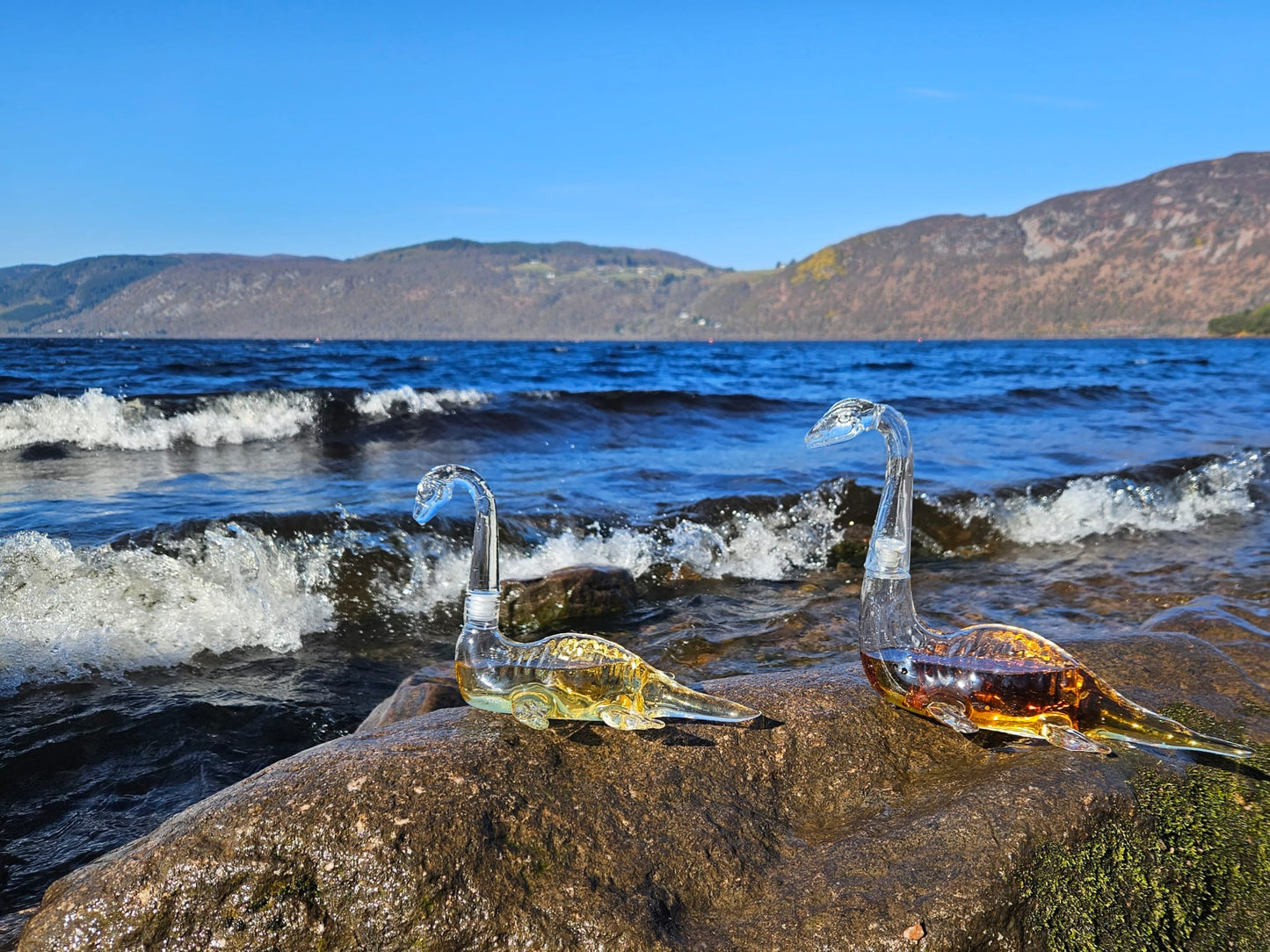 Premium Whisky Decanter Inspired By The Legendary Loch Ness Monster.