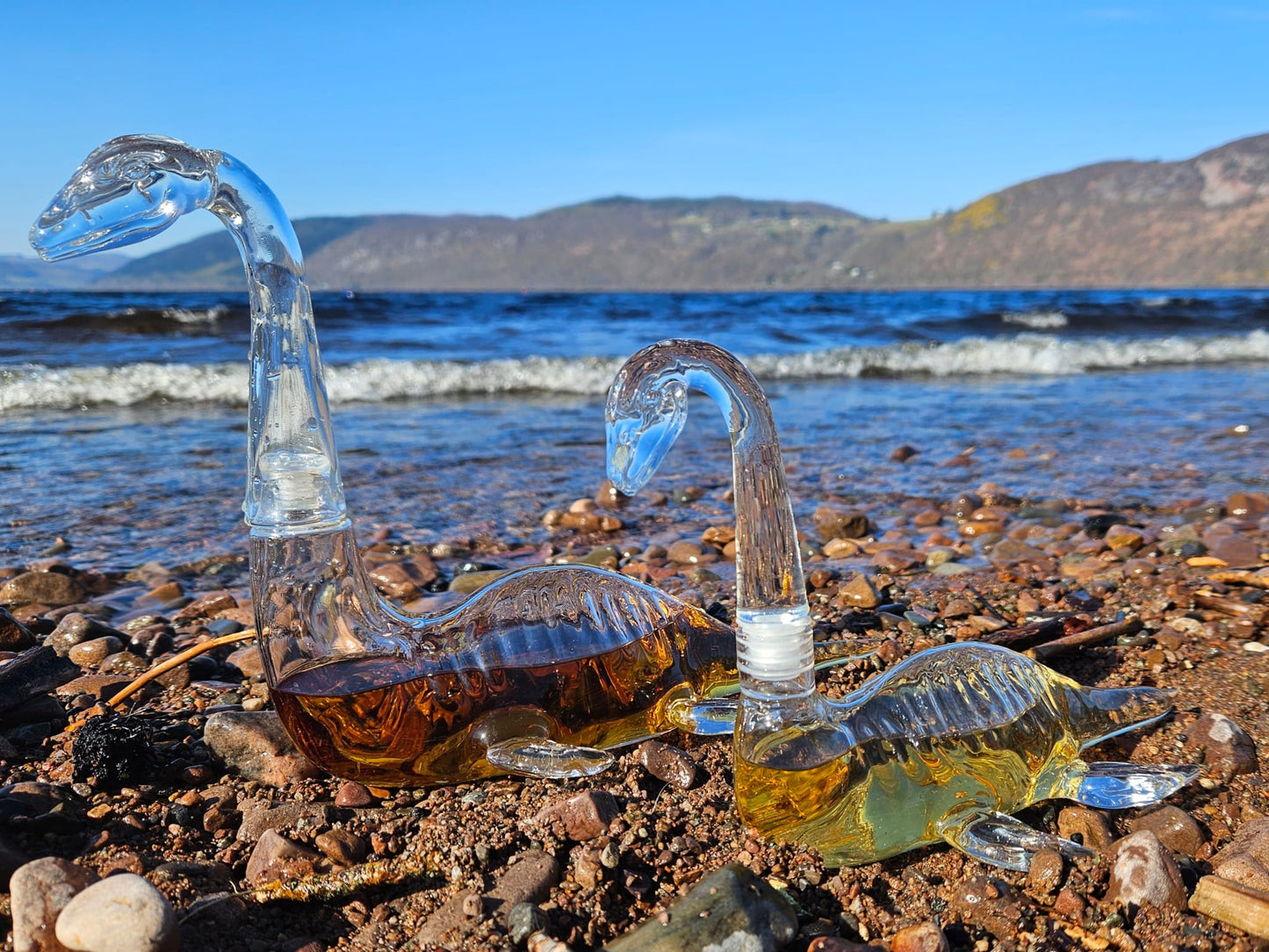 Premium Whisky Decanter Inspired By The Legendary Loch Ness Monster.