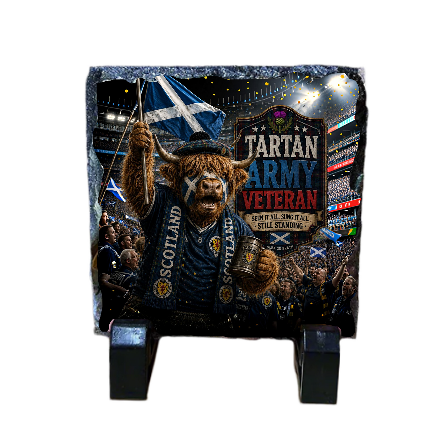 Scotland World Cup Coaster Collection – Handmade Scottish Gifts by Nessie’s Treasure
