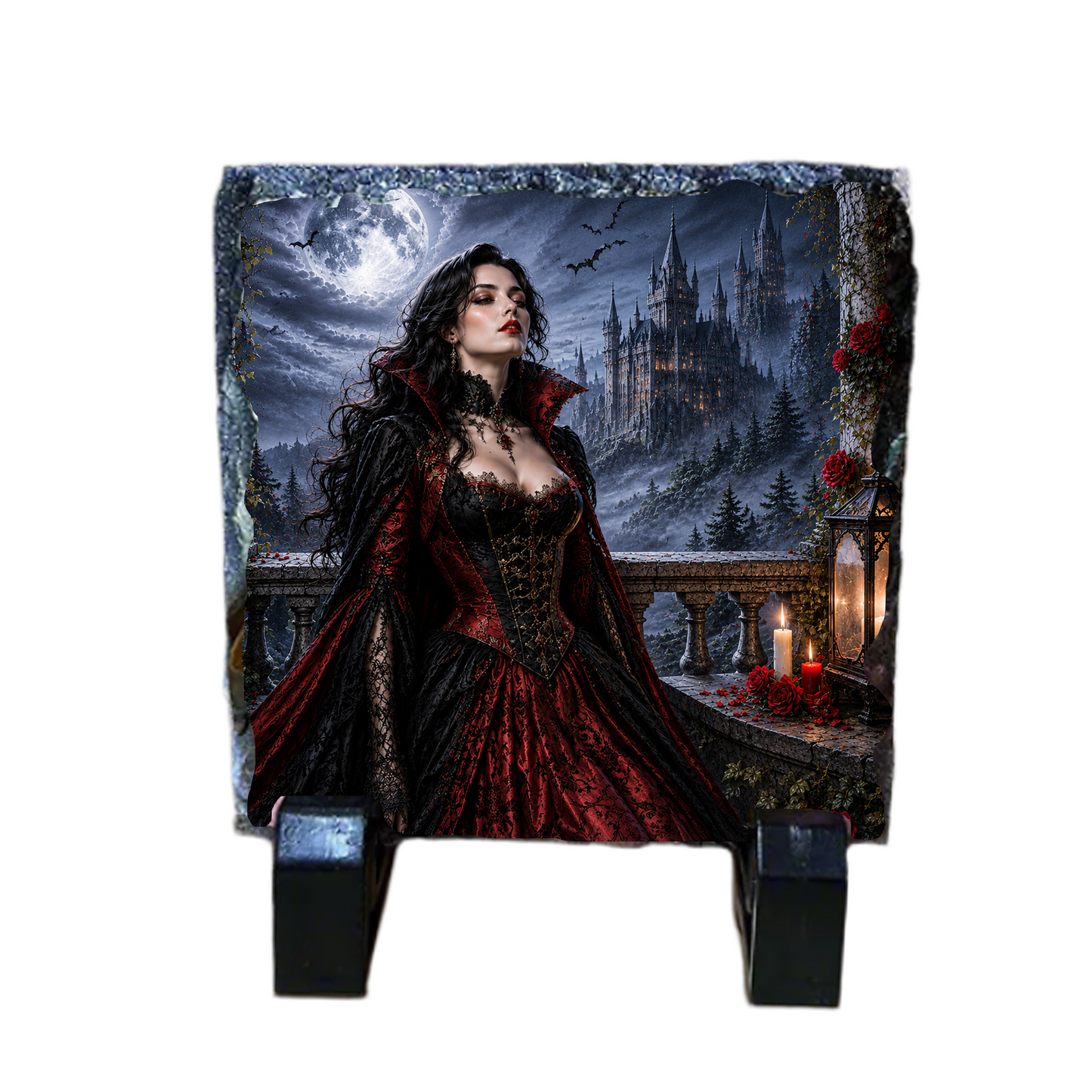 Slate Coasters Vampire Themed – Gothic & Witchy Home Decor