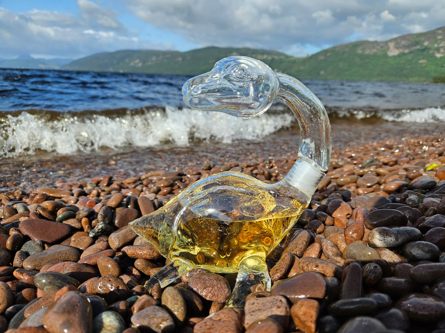 Premium Whisky Decanter Inspired By The Legendary Loch Ness Monster.